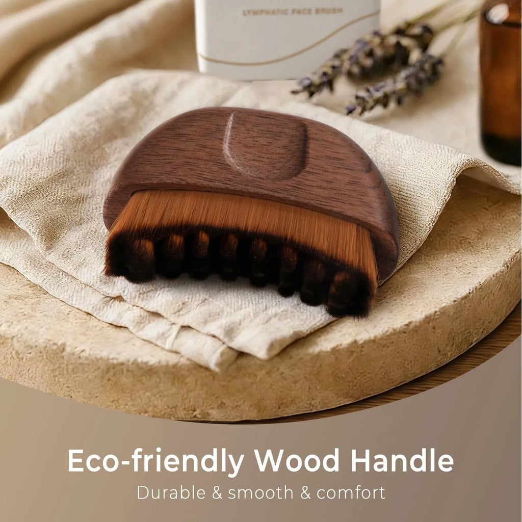 Lymphatic Drainage Face Dry Brush