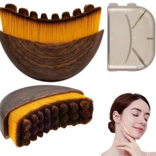 Lymphatic Drainage Face Dry Brush